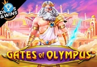 A majestic and mythical image of the 'Gates of Olympus' game, evoking the solemn entrance to Mount Olympus and the promise of divine rewards.